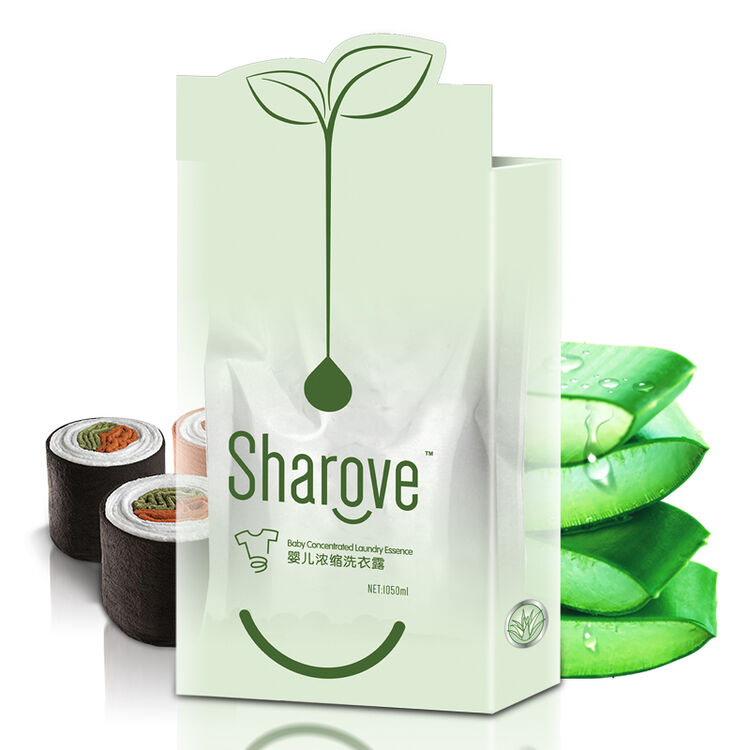 喜朗(sharove)植物降解婴儿洗衣液1050ml芦荟 新生儿多效洗衣露纳米