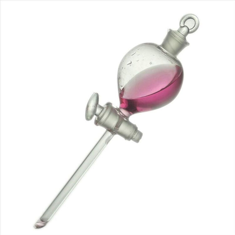 分液漏斗/球形 100ml 中学化学玻璃仪器 实验室耗材 实验器材