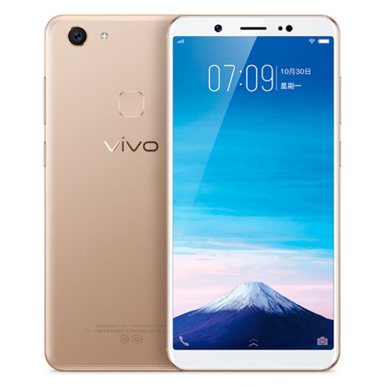中国电信 vivo y75 全网通 全面屏 美颜拍照手机 金色 4gb 32gb