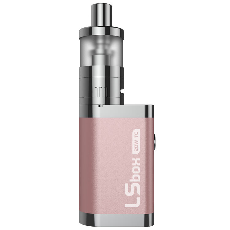 乐思lss韩国 lsbox20w迷你盒子电子烟套装 陶瓷雾化芯10秒恒温蒸汽烟