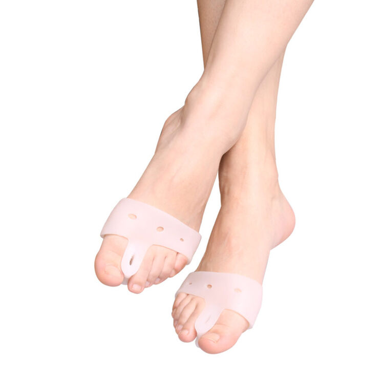 硅胶前掌分趾护理垫 拇外翻拇囊炎前掌疼痛保护鞋垫脚099 一双装 l
