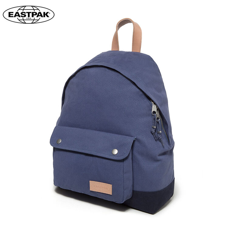 eastpak依斯柏韩版时尚潮包 学院风男女双肩背包 中大学生书包 深蓝色