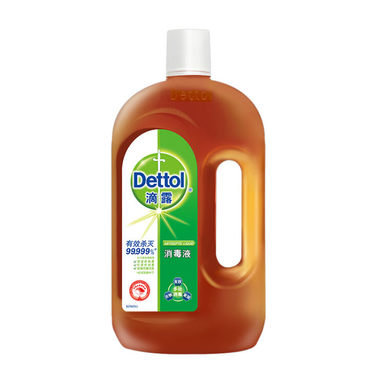 滴露 Dettol 消毒液750ml 衣物家用地板宠物消毒皮肤伤口消毒水750ml 图片价格品牌评论 京东