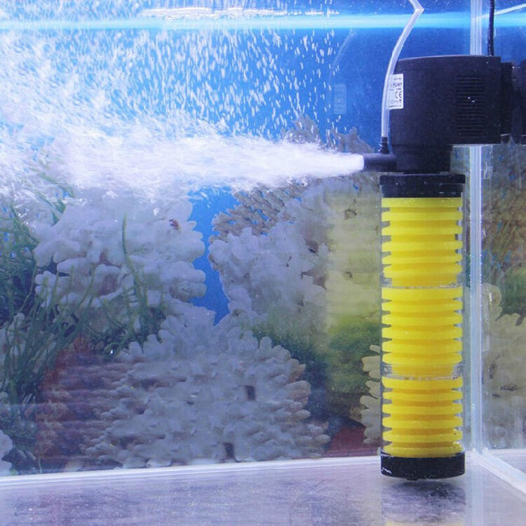 sobo松宝水族箱鱼缸内置三合一过滤器静音过滤桶 过滤潜水增氧泵多用