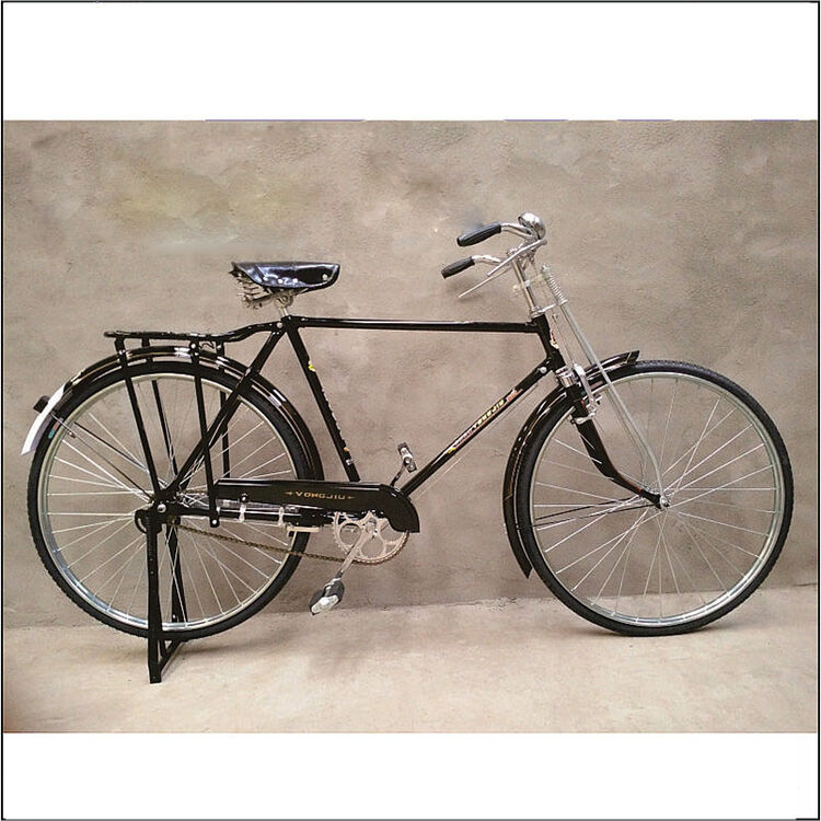 28寸51型平把老款单车复古加重型重磅老式自行车hx 红色