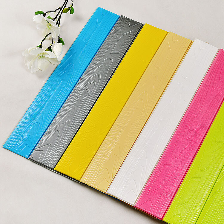 沃步3d立体墙贴纸木纹自带胶墙纸自粘翻新寝室卧室客厅电视背景墙儿童