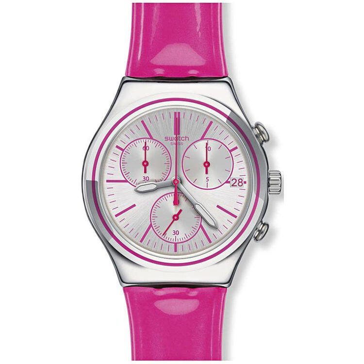 全球购斯沃琪(swatch) proud to be pink 女手表ycs587