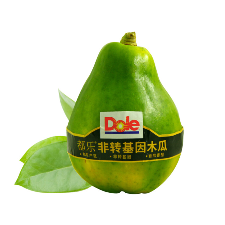 都乐Dole 菲律宾进口 非转基因木瓜4只装 单果重350g起 光明服务菜管家商品 