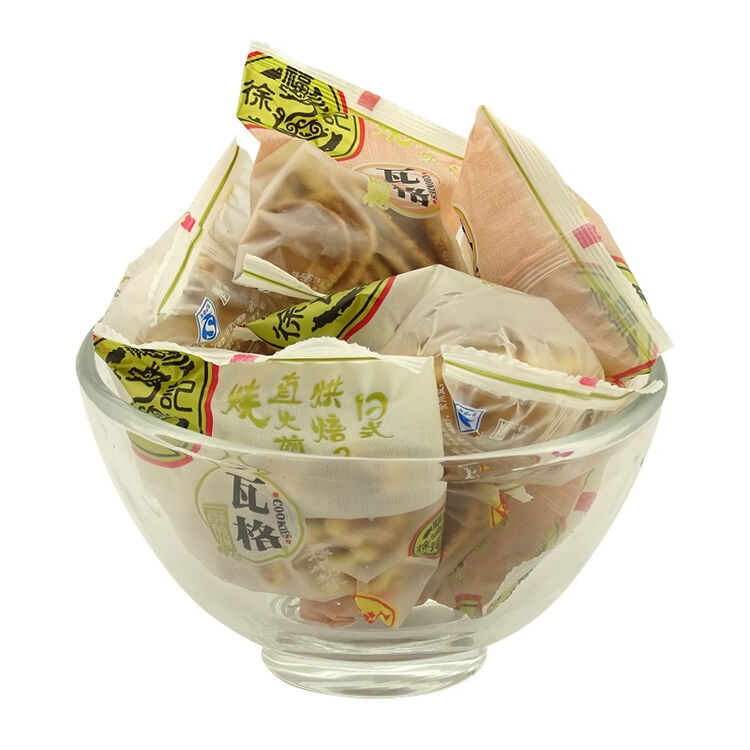 徐福记 瓦格酥煎饼 1500g散装称 混合饼干 年货零食休闲饼点