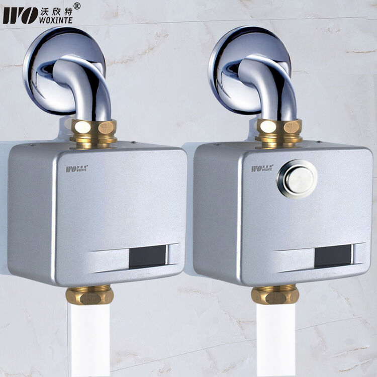 沃欣特 全自动感应大便冲水器 明装节水蹲便池冲洗阀 交直流插电电池