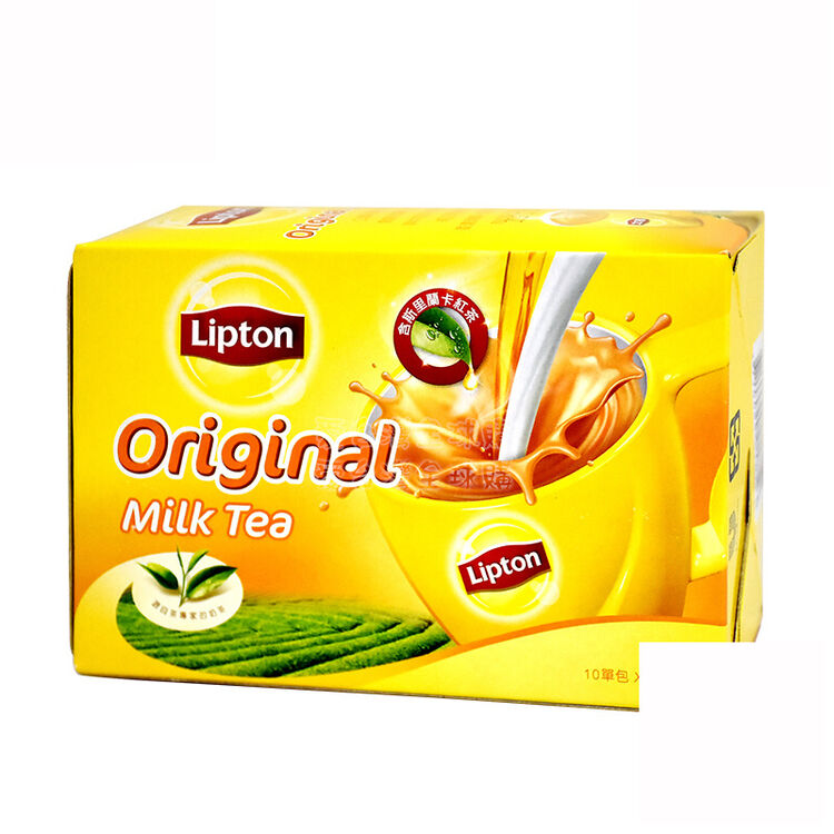 清水英国立顿lipton 奶茶粉原味盒装英式奶茶好茶相伴幸福相随享受