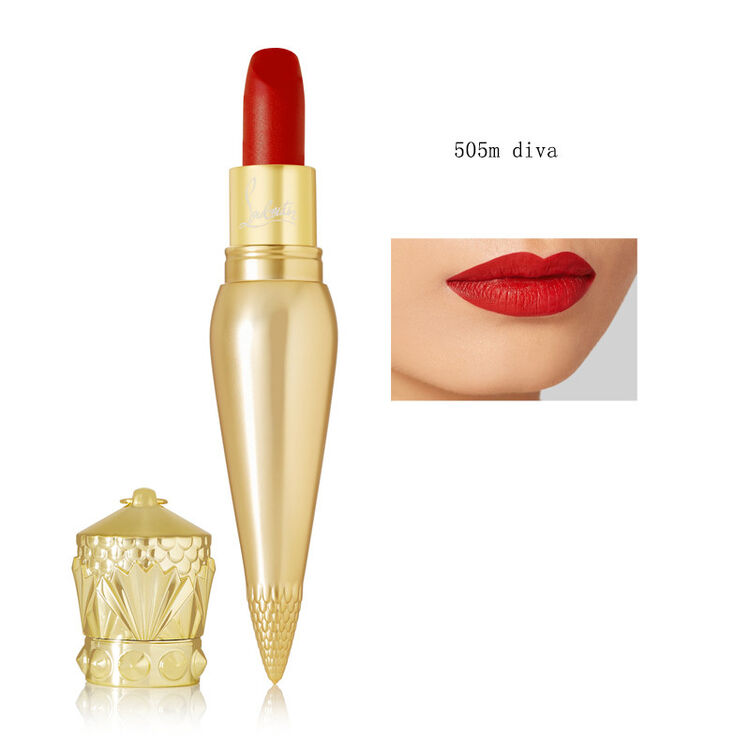 louboutin萝卜丁口红cl女王权杖持久保湿不易脱色唇膏 505m