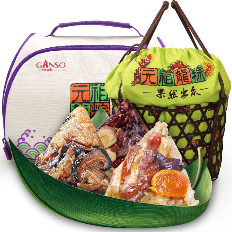 元祖(ganso) 元祖 粽子礼盒 端午节棕子端午礼盒【门店配送】 龙粽