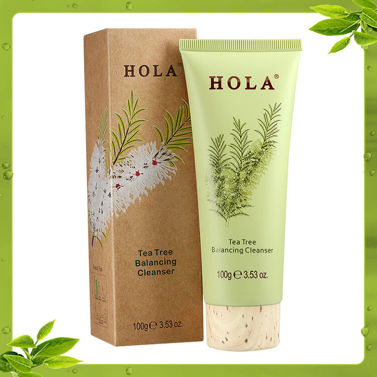 赫拉(hola)茶树植物调理洁面膏 洗面奶 100g (深层清洁 清爽控油 清痘