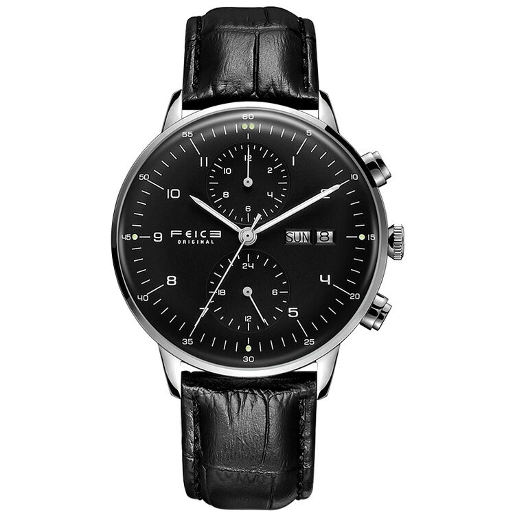 飞克手表男士全自动机械表时尚潮流腕表商务休闲运动夜光防水皮带学生
