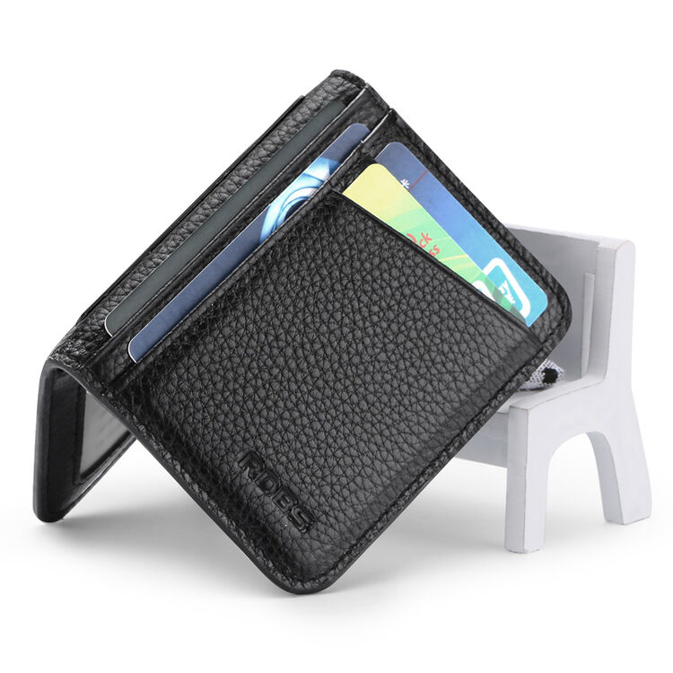 巴适 卡包男士超薄真皮大容量银行卡包名片夹卡片包卡套证件夹3059