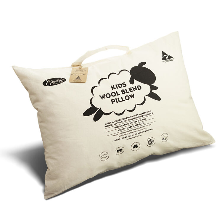儿童羊毛枕头 澳大利亚easyrest床品澳洲直邮健康卫士儿童羊毛枕芯