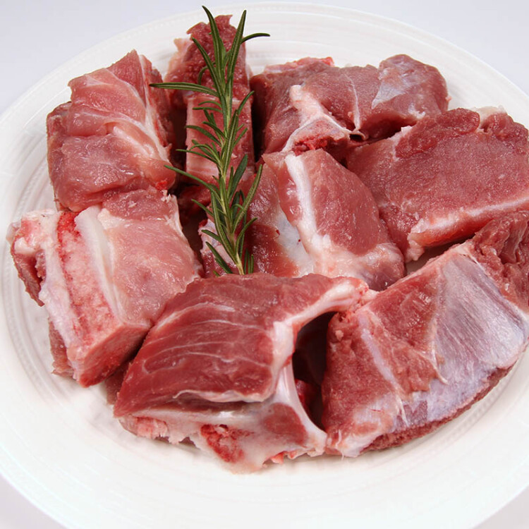 精气神 国产山黑猪肩胛骨（汤骨）1kg 冷冻猪骨头高汤煲汤 黑猪肉生鲜 光明服务菜管家商品 