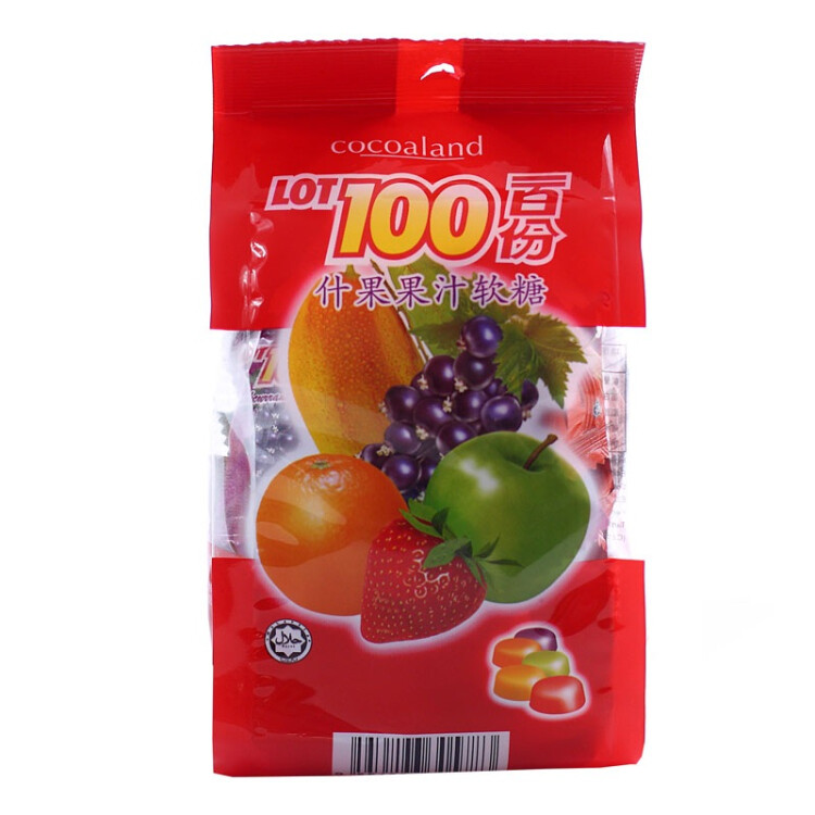 马来西亚进口 一百份 什果果汁软糖 150g 光明服务菜管家商品 