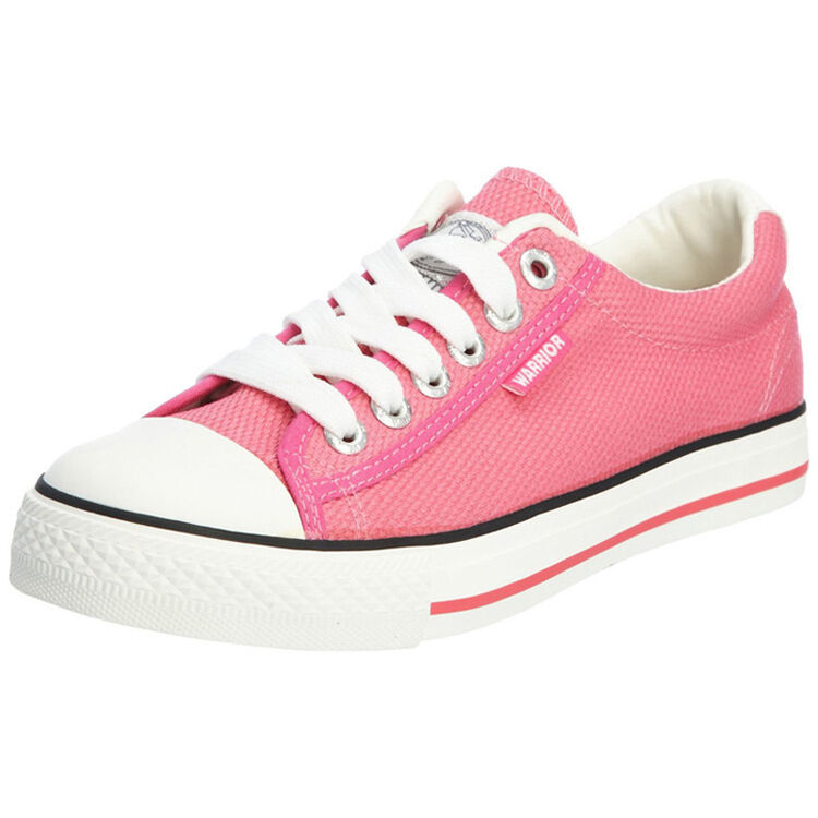 回力经典低帮女款帆布鞋帆布鞋运动休闲鞋 wxy-45 粉红色 37(偏大一码