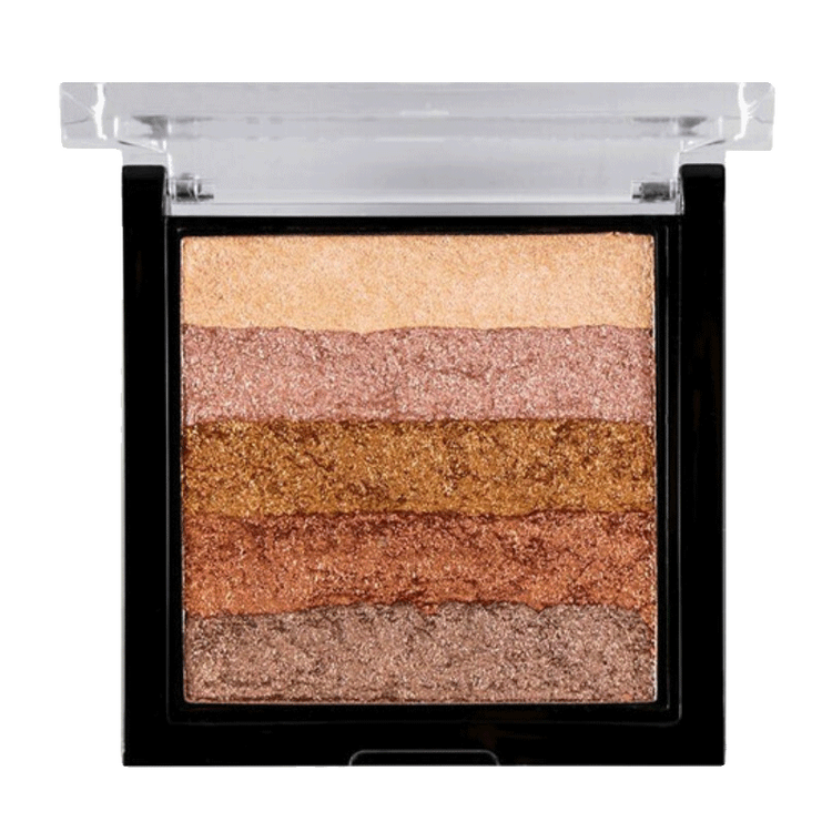 泰国odbo多色渐变色眼影盘 裸妆修容不晕染 2#大地鎏金系
