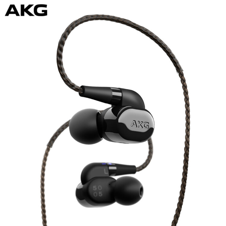 AKG N5005高清晰入耳式耳机无线蓝牙耳机圈铁混合五单元旗舰HiFi耳机 