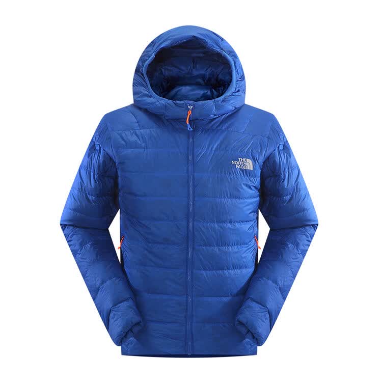乐斯菲斯(the north face) 男款户外运动900蓬保暖防风连帽羽绒服cvs2