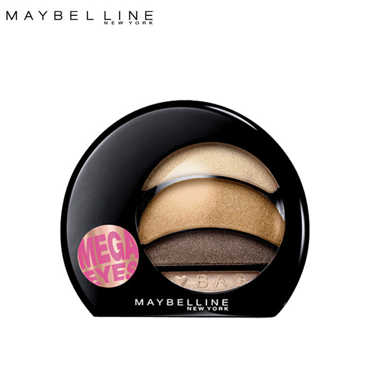 美宝莲(maybelline)大开电眼眼影盘 金棕 3.