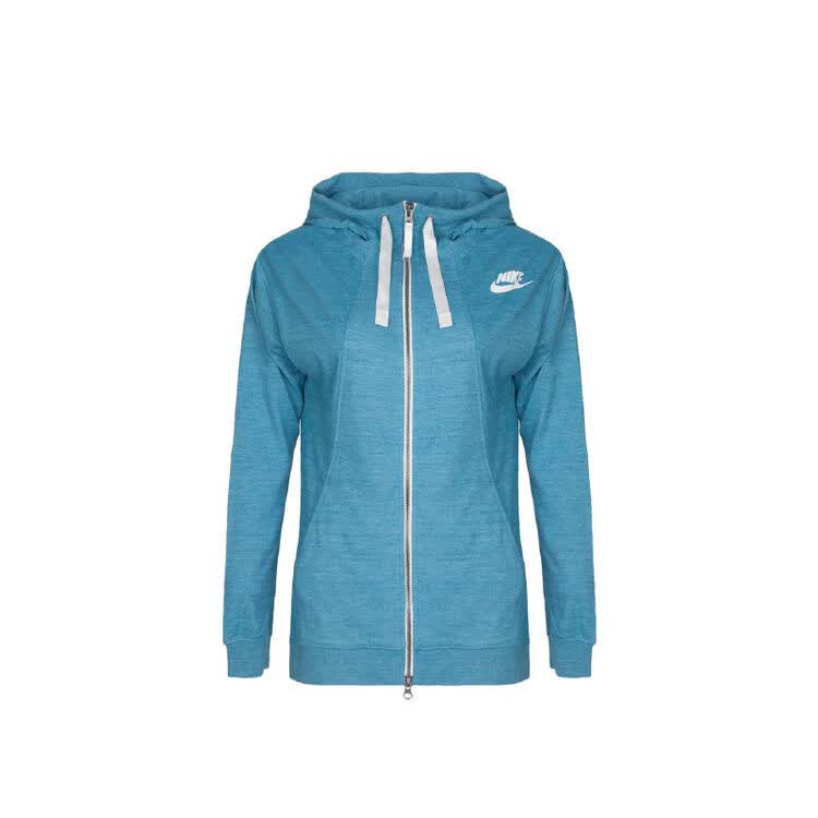 耐克nike 时尚舒适 女子蓝色夹克外套 . s