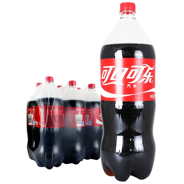 可口可乐(Coca-Cola) 碳酸饮料可乐家庭装大瓶可乐饮料饮品含气汽水年货节火锅餐饮饮料饮品 可口可乐2.3L*6瓶/箱【图片 价格 品牌 ...