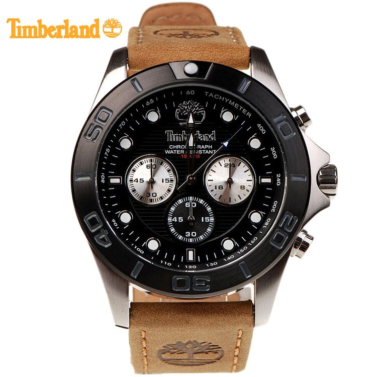 全球购 timberland/添柏岚/天伯伦石英皮带男表tbl-13909jstb-02 tbl