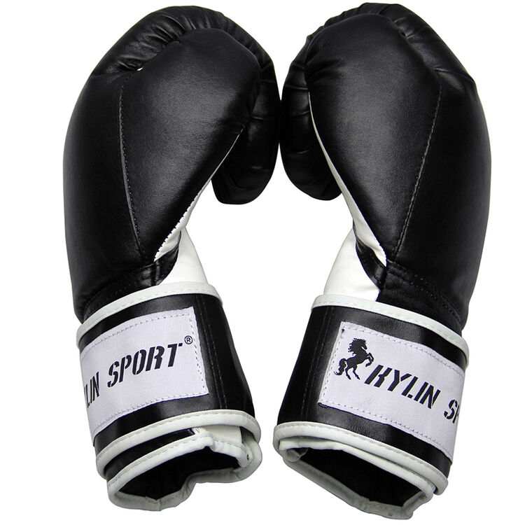 kylin 拳击手套 沙袋散打格斗自由搏击泰拳套防身训练器材 运动手套