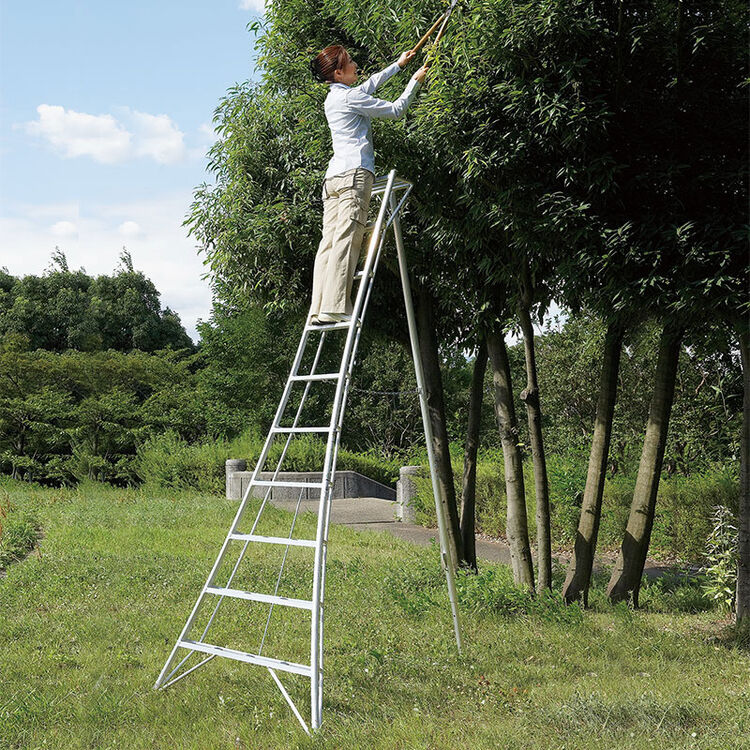 长谷川(hasegawa)日本三角支撑安全防滑支架高低可调节铝合金园林作业