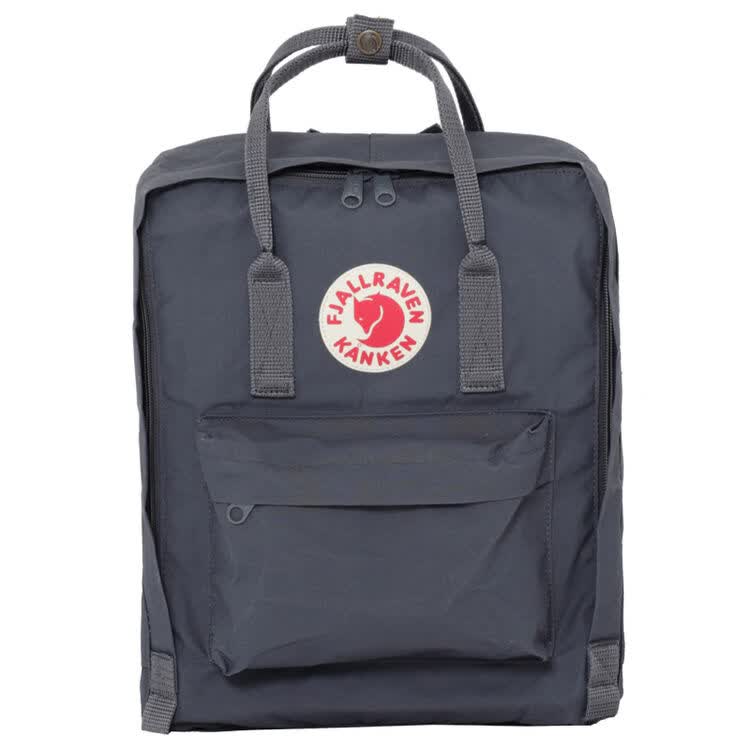 北极狐kanken classic 款经典款双肩背包书包 16l 型号23510 石墨灰