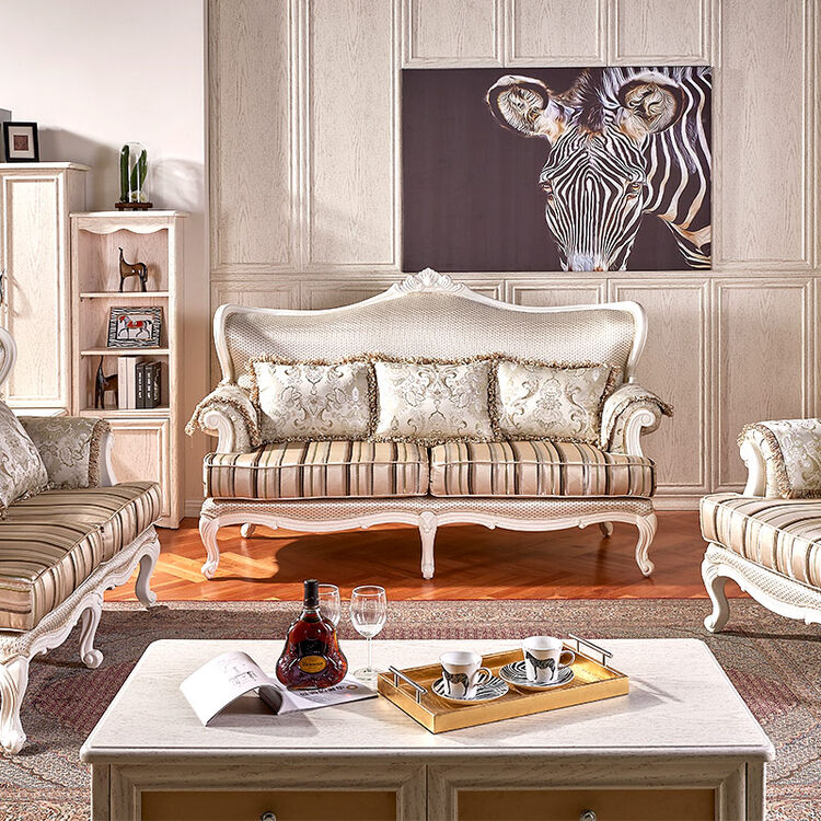 好莱客 客厅沙发欧式风格玄关柜入户柜 木质推拉门鞋柜双面隔断柜组合