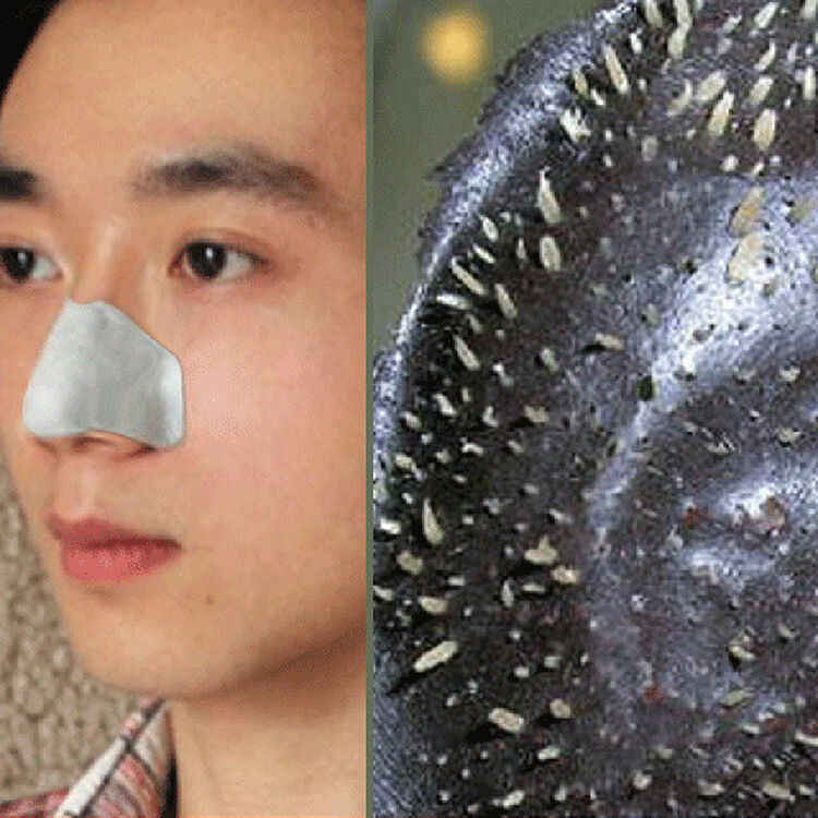 梵颜 天然竹炭去黑头鼻贴去粉刺去黑头贴男女鼻膜细致毛孔 20片装