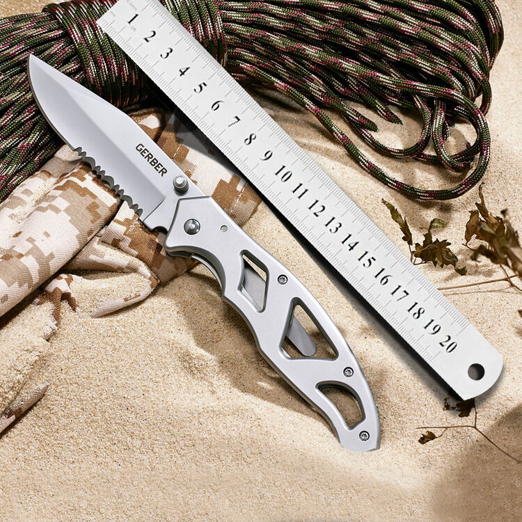 gerber 美国原装进口 户外装备户外刀折叠刀防身刀野外求生刀齿刃折刀