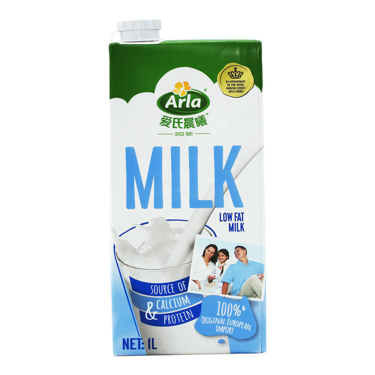 arla阿尔乐德国进口营养早餐健身代餐34g蛋白质124mg原生高钙低脂纯