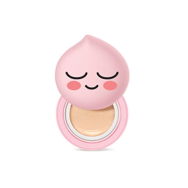 菲诗小铺(the face shop) apeach kakao屁桃气垫粉底霜液保湿控油遮瑕