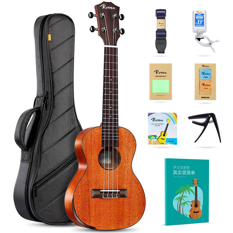 卢森(rosen) 卢森单板尤克里里23寸ukulele儿童乌克丽丽小吉他 k3-23