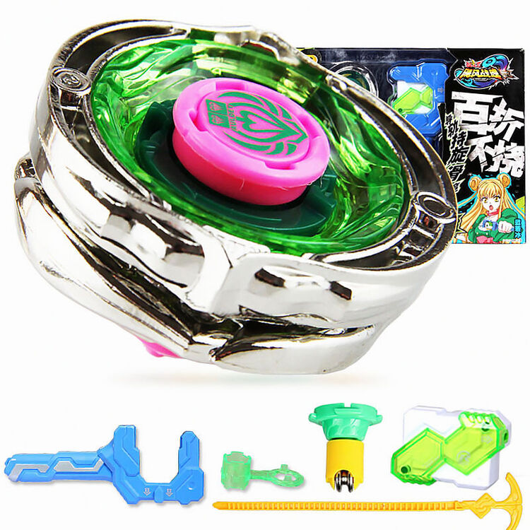 对战儿童超变战陀s玩具魔幻陀螺套装 蓝若冰-竞技系列-冰凌圣蝶624503