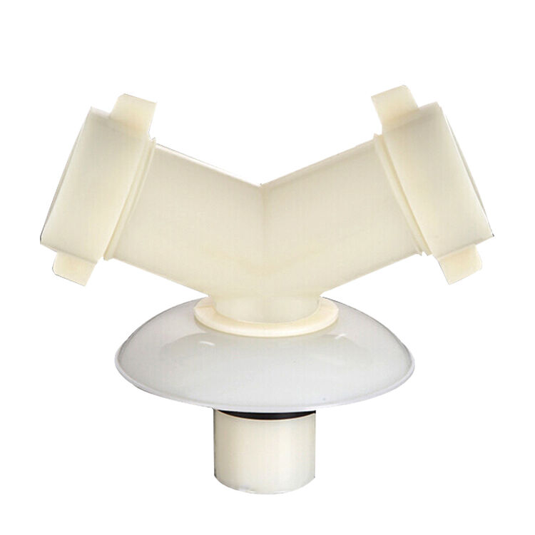 面盆水槽下水洗衣机排水管三通接头y型pvc管接头防溢水卫浴配件 (946)