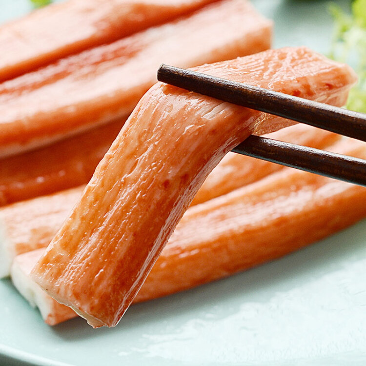 美加佳 即食蟹棒272g 蟹柳 鱼肉含量60% 低脂轻食 即食蟹味棒 火锅食材 光明服务菜管家商品 