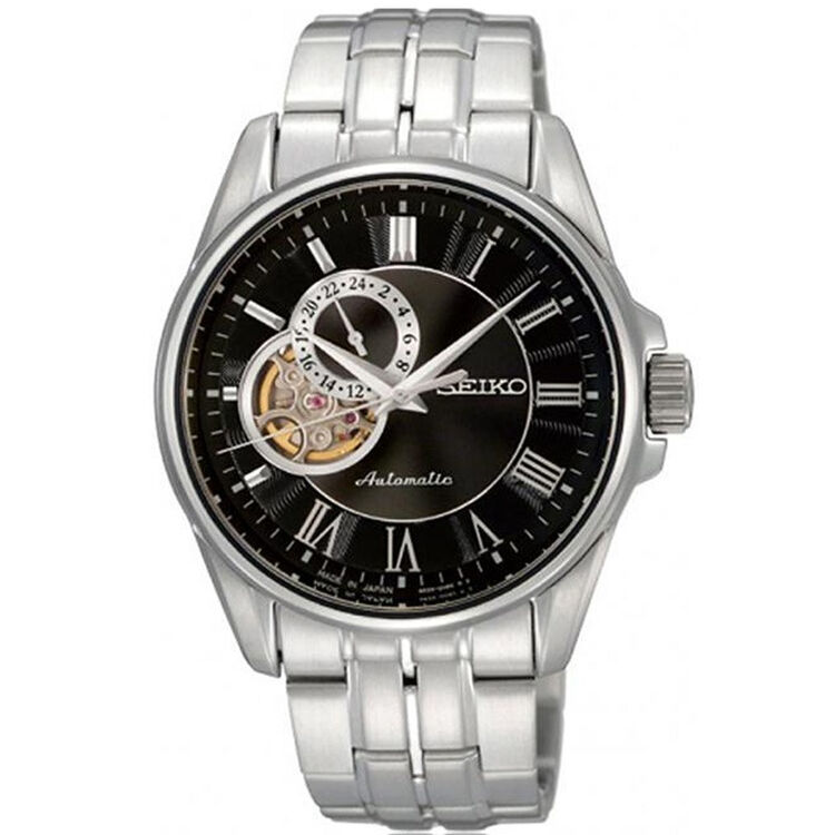 精工seiko手表领航Ⅴ系列机芯号4r39机械表男腕表ssa031j1