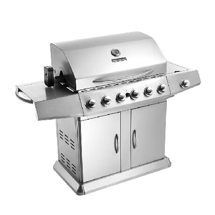 庭院别墅 酒店花园户外 家用豪华不锈钢燃气烧烤炉箱架子