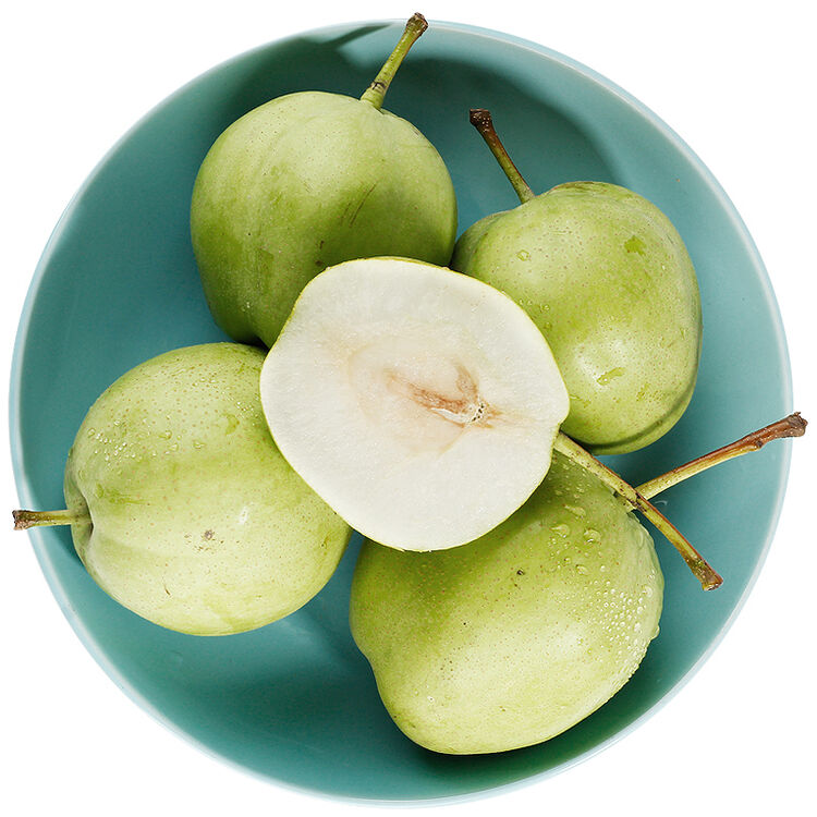 曙光 陕西早酥梨 5斤 青梨子 新鲜 5斤净重
