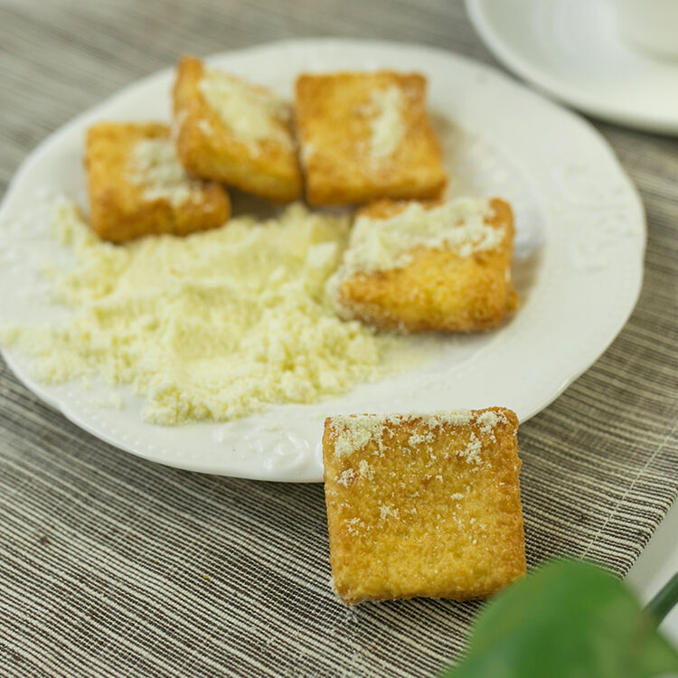 约约英英小兮兮新品 酥脆原味奶香面包干 80g 办公室零食糕点心