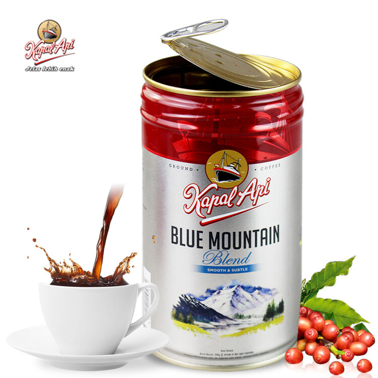 印尼 蓝山咖啡 罐装咖啡 纯/黑咖啡 200g/罐