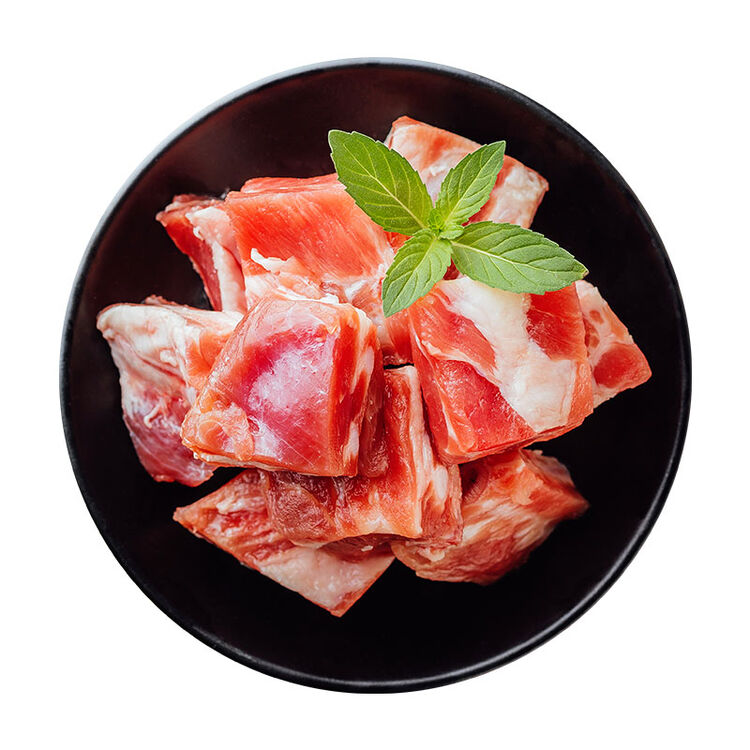 正大优选猪肋排,整肉原切,带肉量高,安全新鲜,方便
