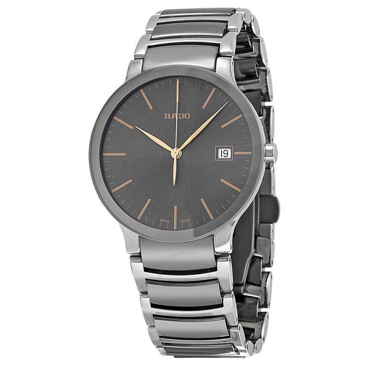全球购雷达(rado) centrix grey dial 手表男式r30927132